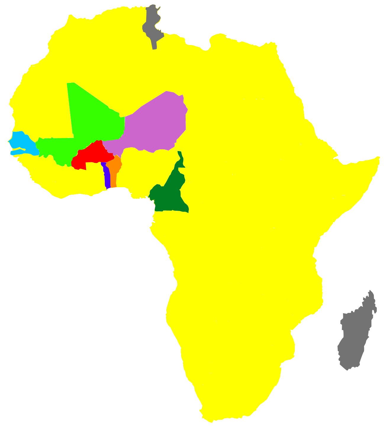 le CNA en Afrique